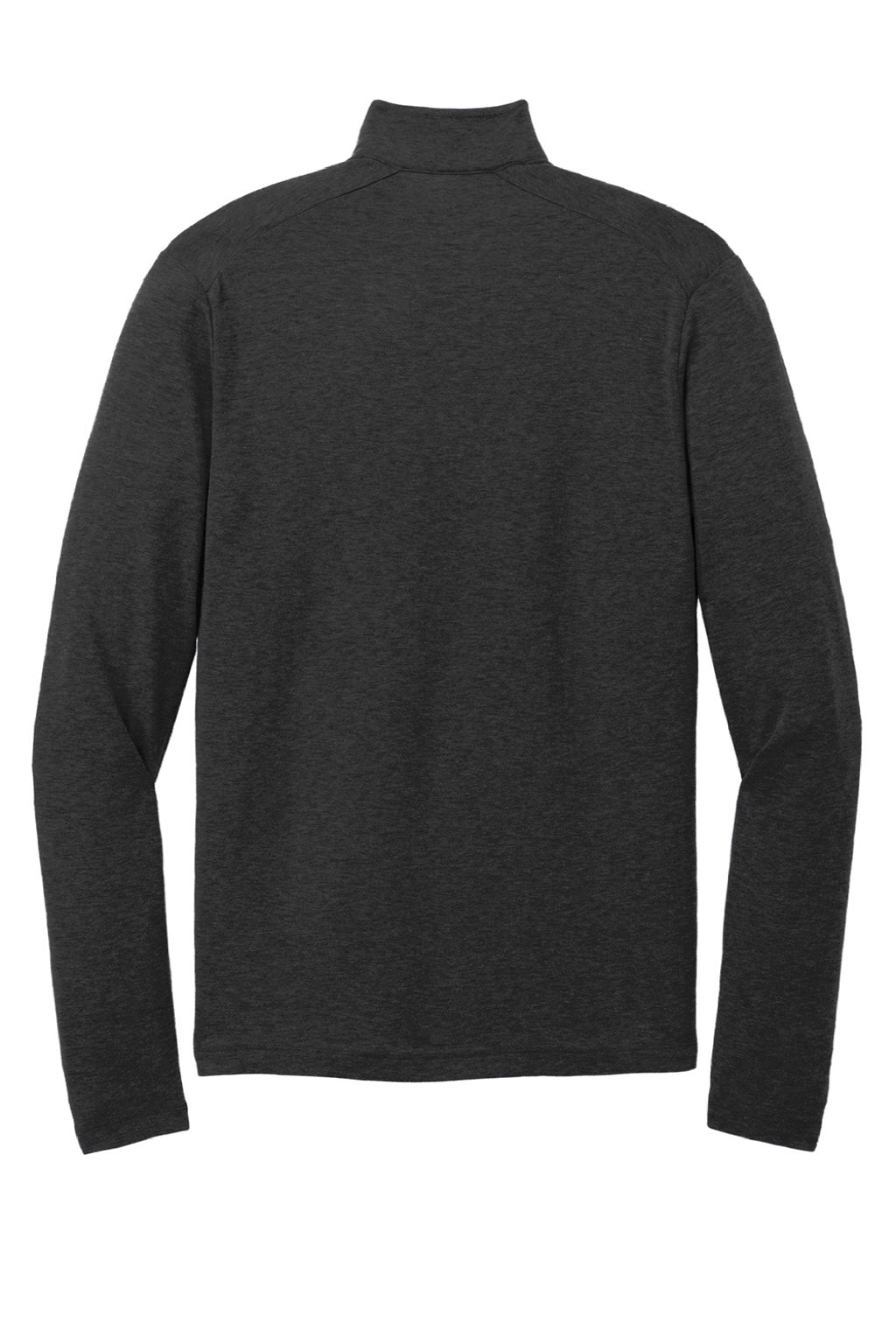 Ogio Mens Command 1/4 Snap Long Sleeve Sweater - Blacktop