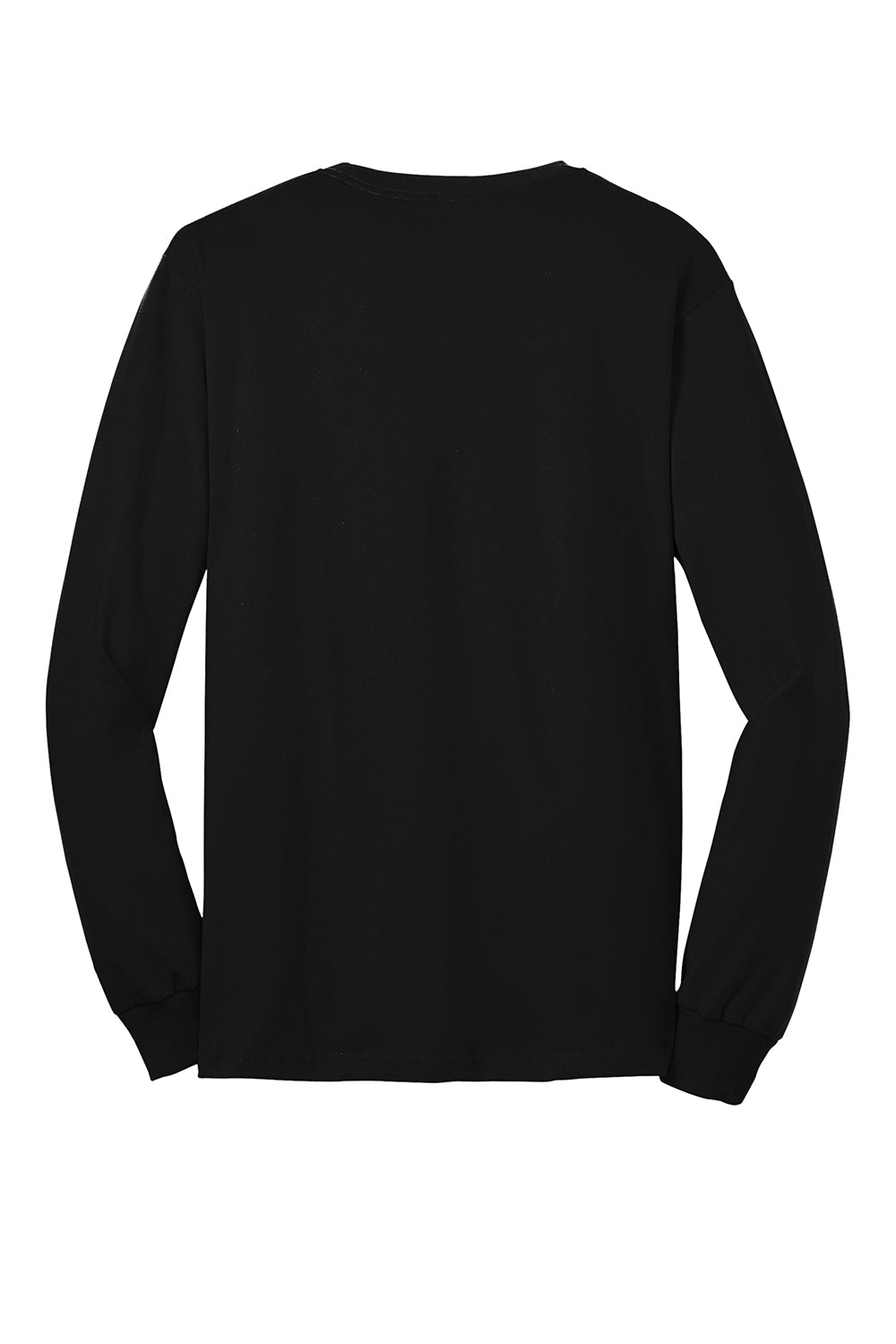 Mens Core Long Sleeve Crewneck T-Shirt - Jet Black
