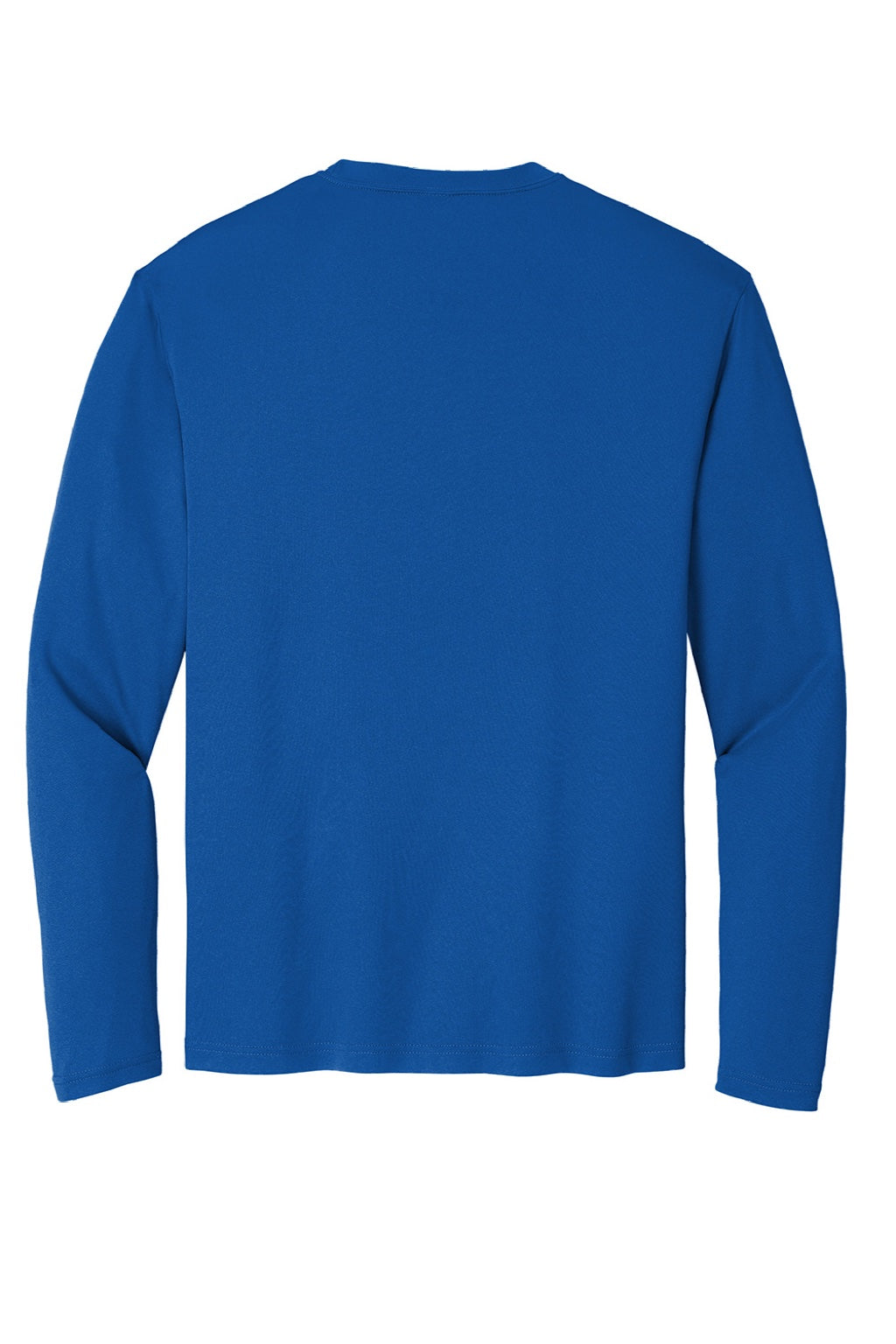 Sport-Tek Mens Competitor Moisture Wicking Long Sleeve Crewneck T-Shirt - True Royal Blue