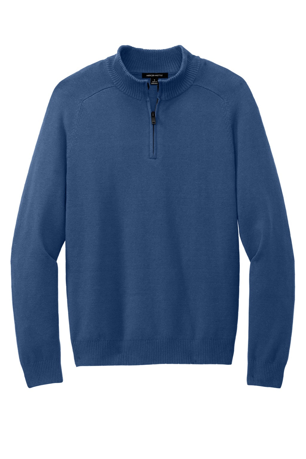 Mercer+Mettle Mens 1/4 Zip Sweater - Insignia Blue