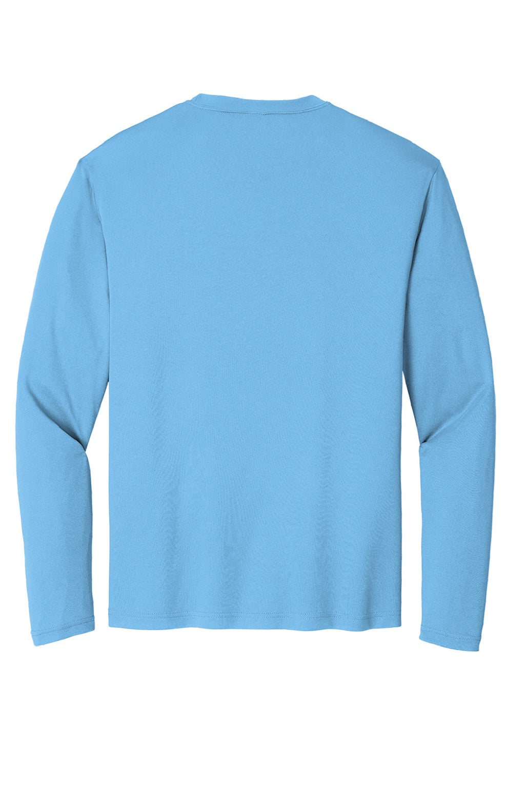 Sport-Tek Mens Competitor Moisture Wicking Long Sleeve Crewneck T-Shirt - Carolina Blue