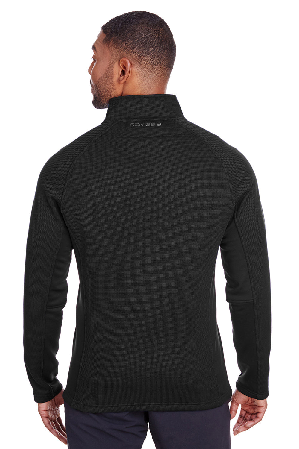 Spyder Mens Constant 1/4 Zip Sweater - Black