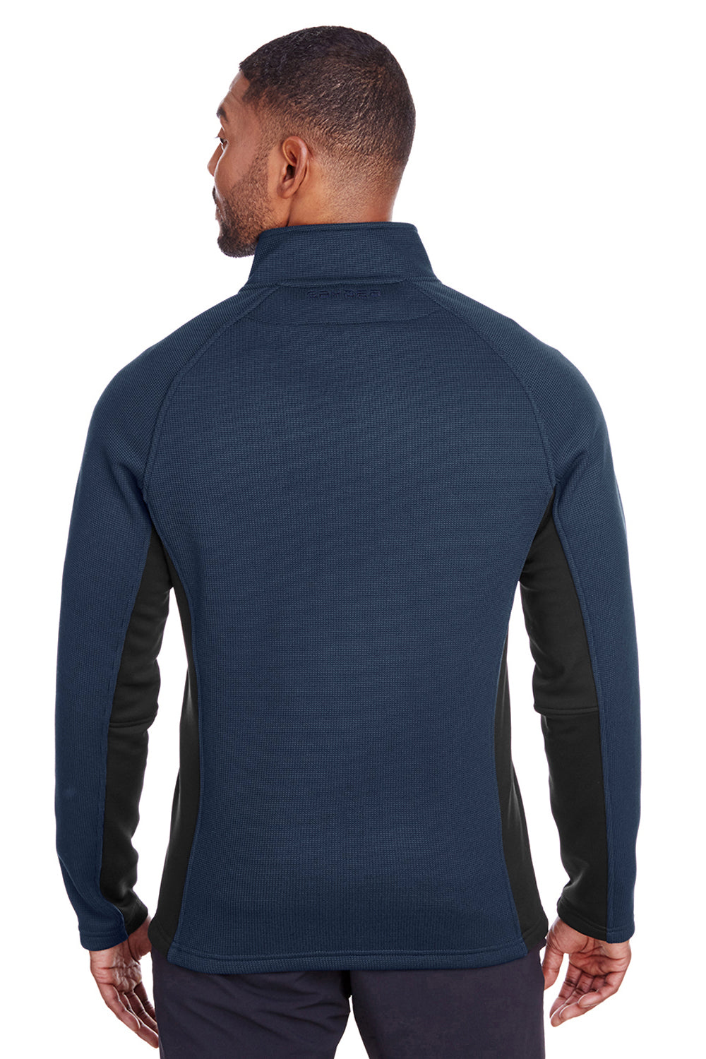Spyder Mens Constant 1/4 Zip Sweater - Frontier Blue